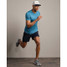 Rhone Men's Invictus Training Tee V2 Azure Blue Heather detail