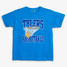 The TYLER'S Youth Basketball Tee in Royal Caribe and Navy