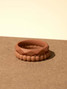 Qalo Women's Bead & Geo Double Stack Rings Hazel side view