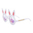 Packed Party Hop-To-It Confetti Novelty Glasses front view