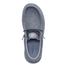 HeyDude Men's Wally Stretch Jersey Shoes Charcoal detail view