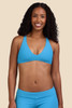 Jolyn Women's Doris Bikini Top in Cornflower