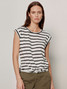 Sanctuary Women's Knotted Striped Muscle Top