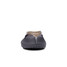 Oofos Women's OOlala Luxe Sandals Black and Latte front view