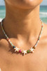 Beaded Starfish Charms Necklace