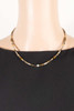 Mixed Beads Link Adjustable Necklace