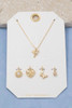 Fame Accessories Assorted Interchangeable Charms Pendant Necklace detail view