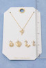 Assorted Interchangeable Charms Pendant Necklace