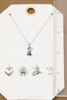 Assorted Western Interchangeable Charms Pendant Necklace