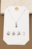 Assorted Western Interchangeable Charms Pendant Necklace
