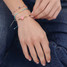 Cast Of Stones I Heart You Bracelet Emerald/Pink detail view