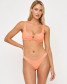 LSpace Women's Willow Bikini Top Fresh Squeezed Orange front view
