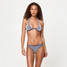 LSpace Women's Suzi Pucker Bikini Bottoms Midnight Blue front