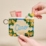 The Darling Effect Handcrafted Beaded Pouch Ciao Bella front view