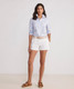 Vineyard Vines Women's 3.5 Everyday Shorts  in White Cap