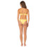 Maaji Women's Sunbeam Bia Bralette Bikini Top in Light Pastel Yellow detail view