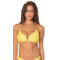 Maaji Women's Sunbeam Bia Bralette Bikini Top in Light Pastel Yellow style view