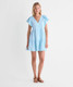 Vineyard Vines Women's Sophie Harbor Dress in Stripe Turquoise