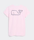 Vineyard Vines Women's Vintage Whale Pocket Tee side view