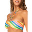 Maaji Women's Rhythmic Kani Strapless Bandeau Bikini Top in Open Yellow side view