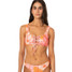 Maaji Women's Retro Bloom Dazzle Bralette Bikini Top in Open Pink alternate angle