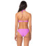 Maaji Women's Celestial Sundown Jill Bandeau Bikini Top in light pastel purple front view