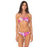 Maaji Women's Celestial Sundown Jill Bandeau Bikini Top in light pastel purple flat lay