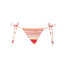 Maaji Women's Dreamscape Glow Sunflash Bikini Bottoms Dark Pink front view
