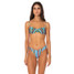 Maaji Women's Echo Angles Bralette Bikini Top in Blue front view