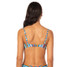 Maaji Women's Echo Angles Bralette Bikini Top in Blue back view