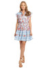 Bindu Women's Poppy Mini Dress back view
