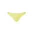 PQ Swim Women's Buttercup Basic Ruched Bikini Bottoms front view