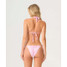 PQ Swim Women's Rosé Tie Side Bikini Bottoms back view