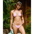 PQ Swim Women's Rosé Tie Side Bikini Bottoms side angle