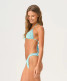 PQ Swim Women's Water Skyla Triangle Bikini Top studio front view