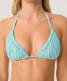 PQ Swim Women's Water Skyla Triangle Bikini Top studio side view