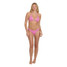 Billabong Women's Summer Hi Remi Triangle Bikini Top Pretty Pink front view