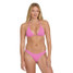 Billabong Women's Summer Hi Remi Triangle Bikini Top Pretty Pink detail