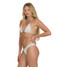 Billabong Women's Summer Hi Hike Bikini Bottoms Salt Crystal front view