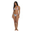 The Billabong Women's Pipe Dream Multi Tri Bikini Top in Bright Marine