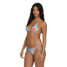 Billabong Women's Pipe Dream Multi Tri Bikini Top in Bright Marine detail view