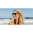 Blenders Tate Sunglasses Matte Tort angled side view