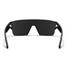 Blenders Kingpin Sunglasses in Matte Black three-quarter view