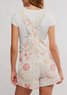 Free People Women's Ziggy Printed Shortalls side view
