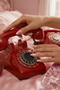 Never Have I Ever Lover Girl Almond Press-On Nails full set