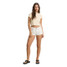 The Billabong Women's Get Low Denim Shorts in Salt Crystal
