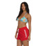 Billabong Women's Vacay Forever Knit Shorts Fiesta Red side view
