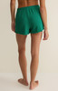 Z Supply Women's Let's Make Up Lounge Shorts Light Rainforest side