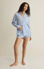 Z Supply Women's Classic Gingham Top Ice Blue front