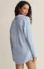 The Z Supply Women's Classic Gingham Top in Ice Blue